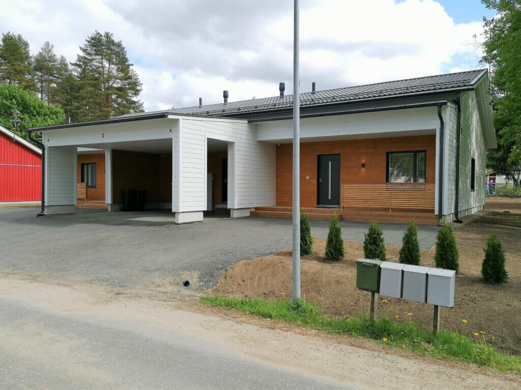 Moderni paritalo Jyväskylässä
